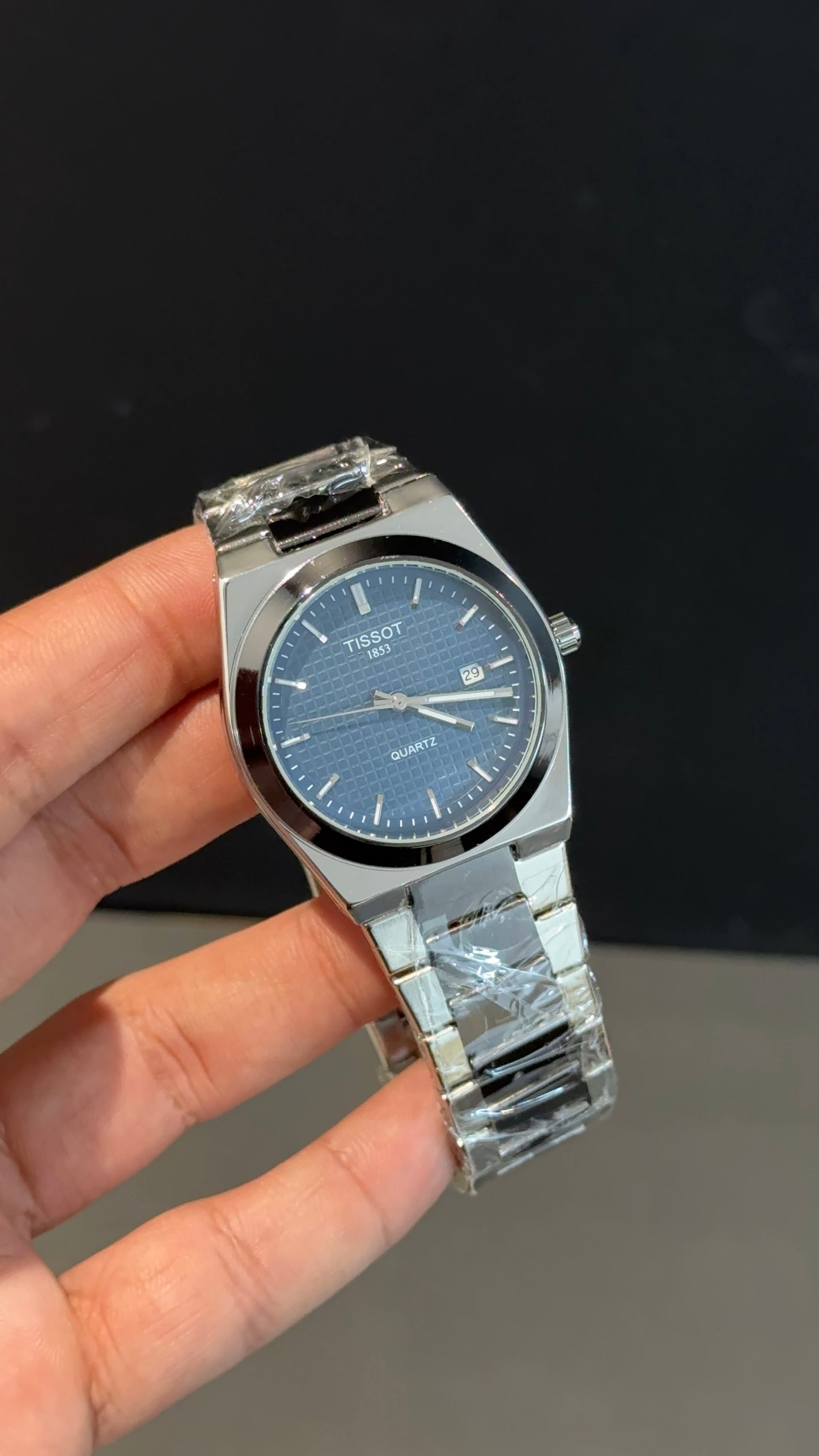 Tissot Prx | 36mm | Black Two Tone | Navy Blue Dial