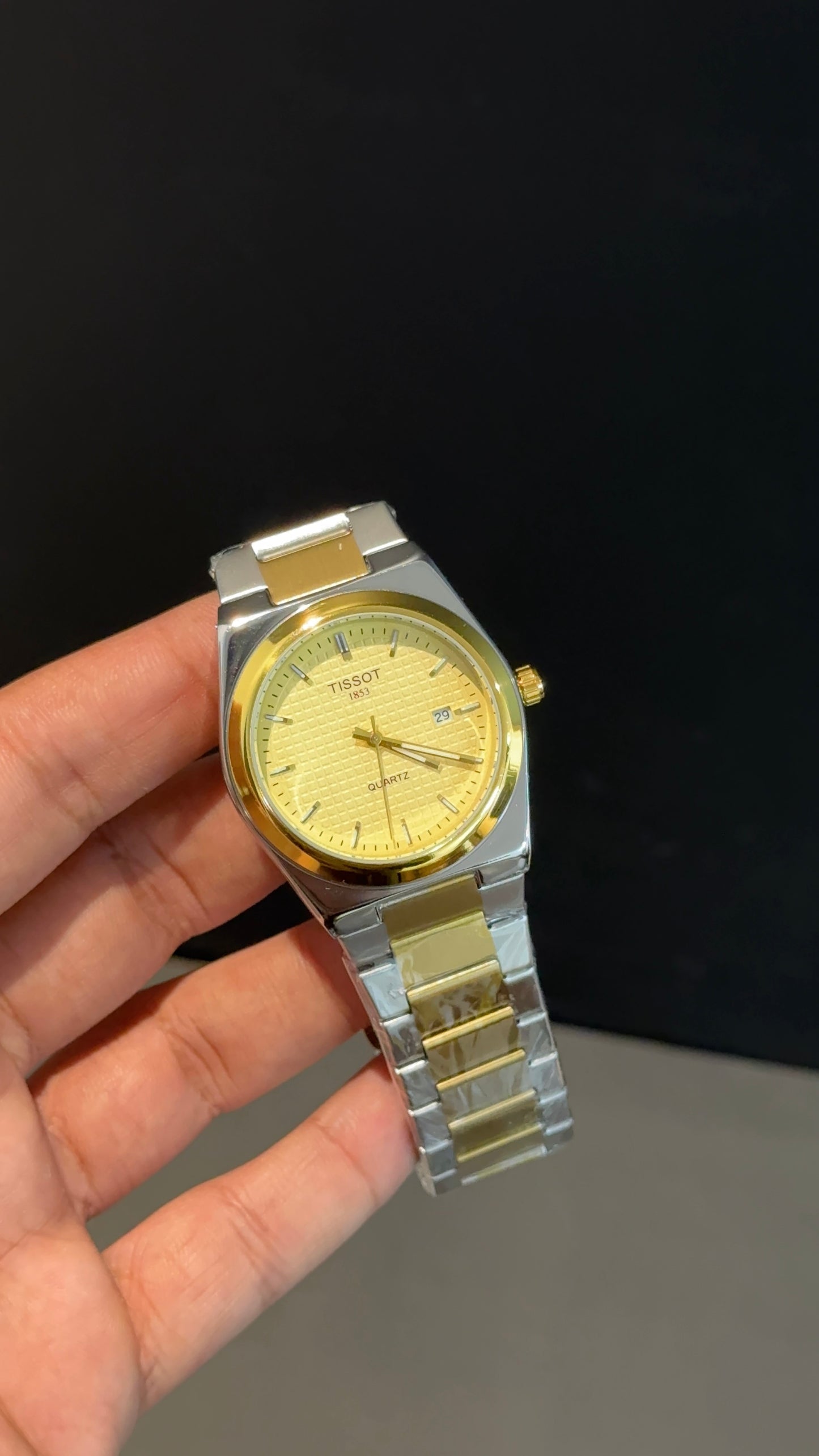 Tissot Prx | 36mm | Gold Two Tone | Gold Dial