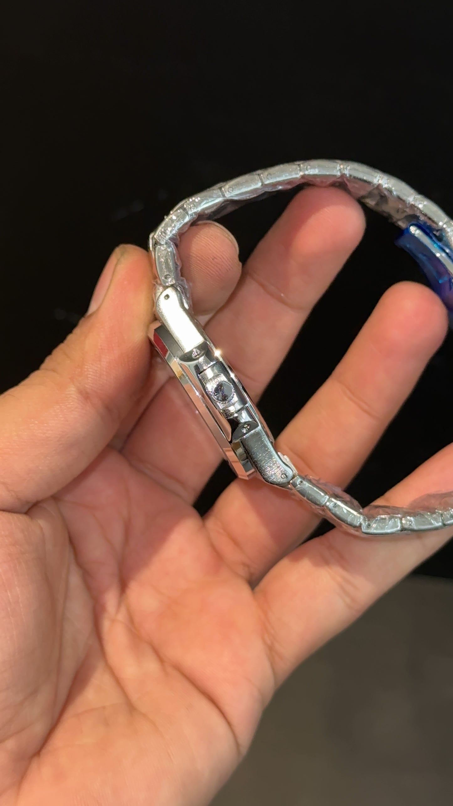 PP | Silver chain | Tiffany dial