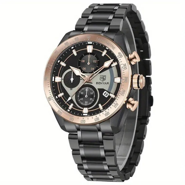 BENYAR | BY-5201 B-RG | Classic Chronograph Edition