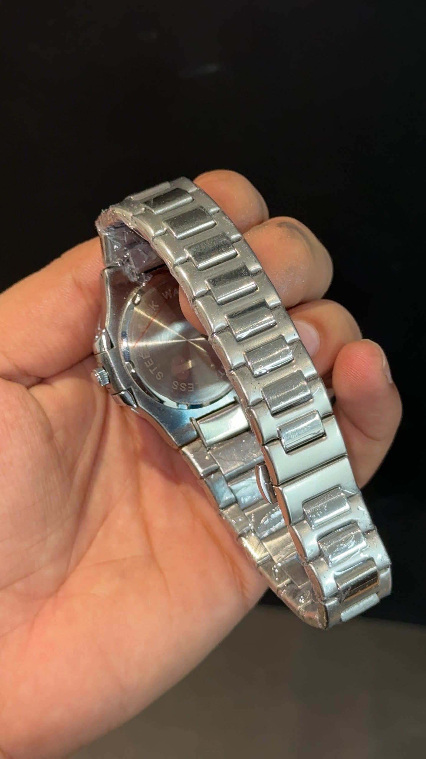 PP | Silver chain | Tiffany dial