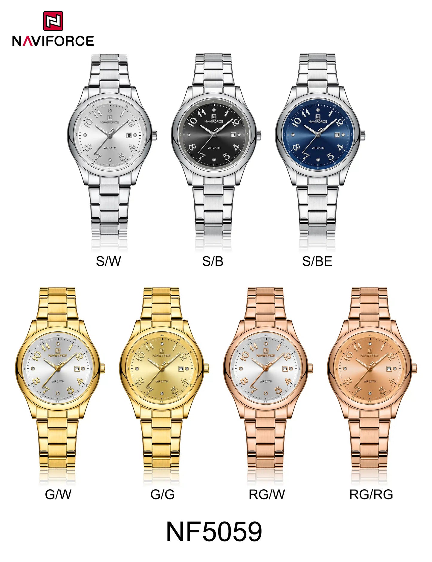 Navifoce Glamour NF 5059 WOMEN S-BE