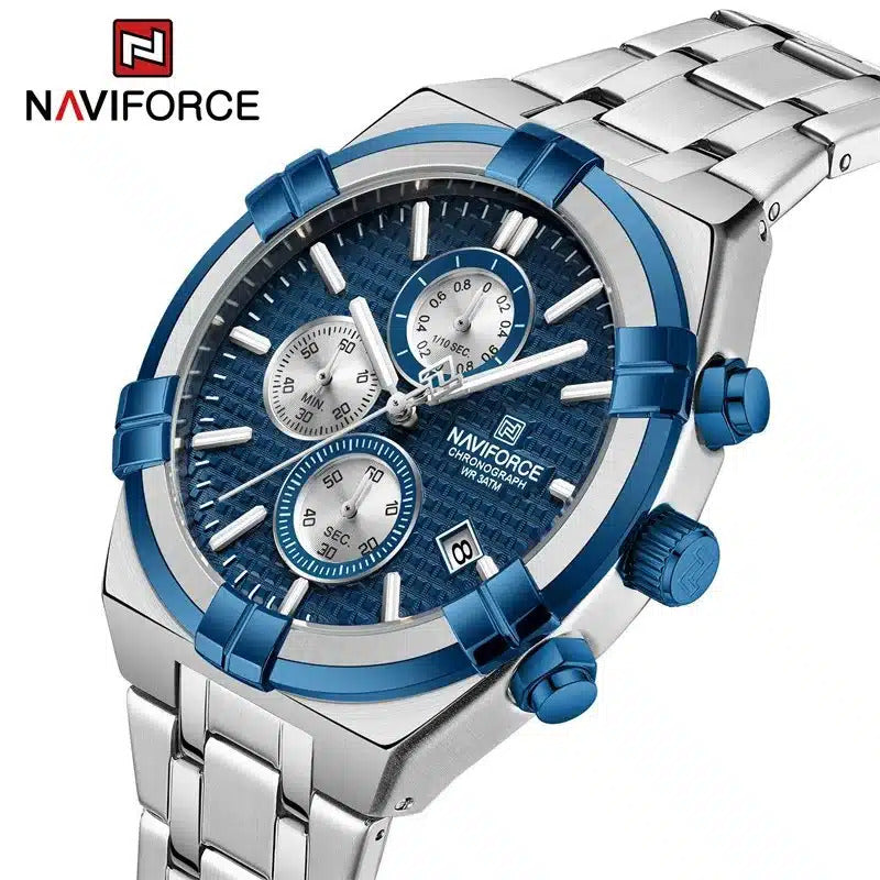 Naviforce NF-8042 Chronograph Edition New Arrival S-BE-S