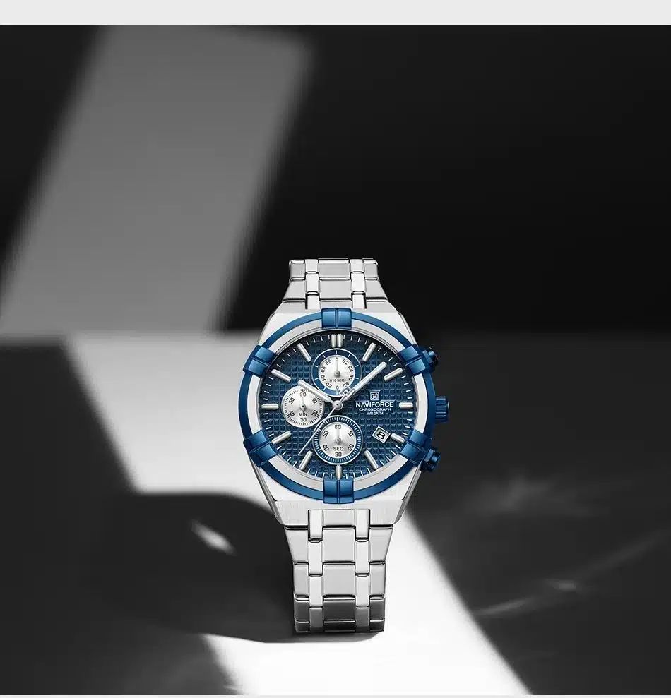 Naviforce NF-8042 Chronograph Edition New Arrival S-BE-S