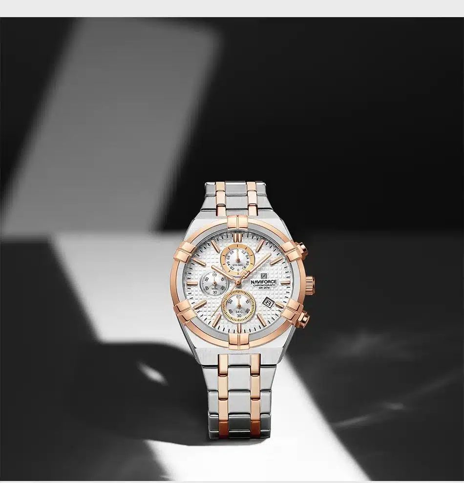 Naviforce NF-8042 Chronograph Edition New Arrival S-W-RG