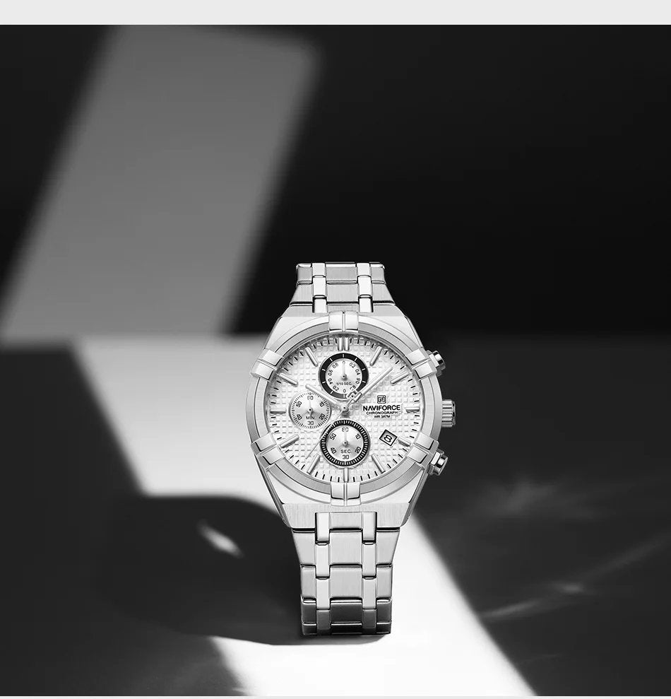 Naviforce NF-8042 Chronograph Edition New Arrival S-W-S