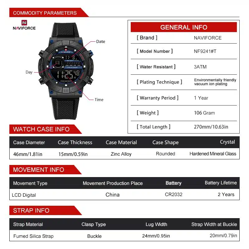 Naviforce Ionique NF-9241T S-BE-BE