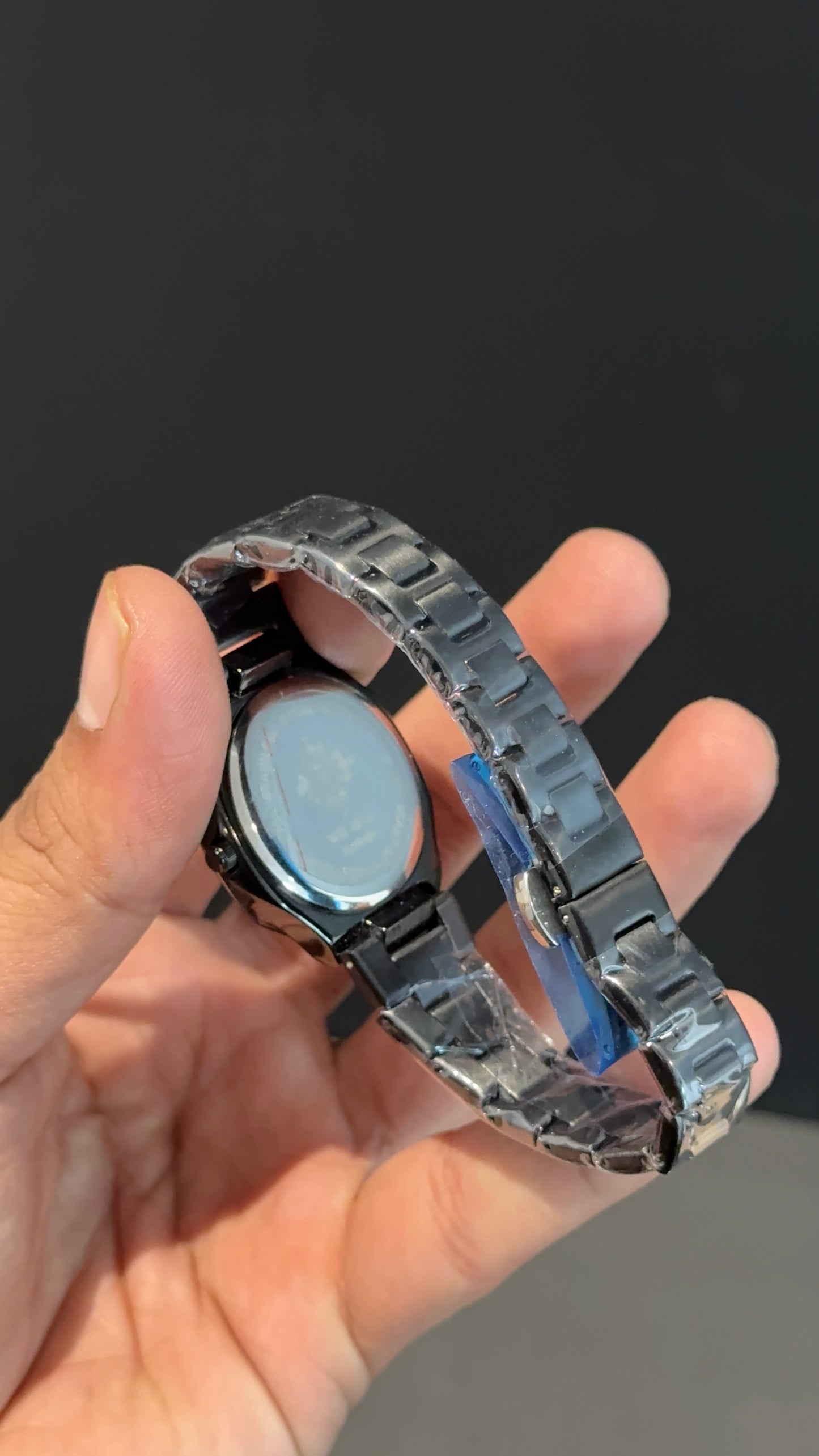 Pp| Woman | Black Chain | Black Gold Dial