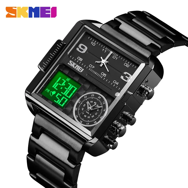 Skmei – 1584(chain) – Sports Quartz Waterproof Tiple time