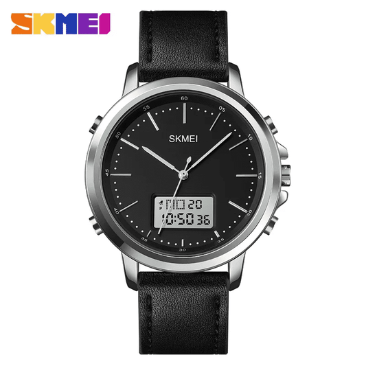 Skmei – 1652 | Leather Multifunctional Waterproof