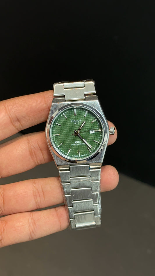 Tissot Prx | 36mm | Silver Chain | Green Box Dial