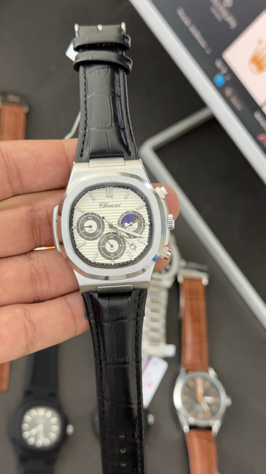 Chenxi | Chronograph | Automatic movement | leather strap