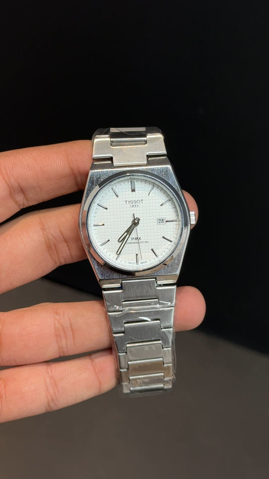 Tissot Prx | 36mm | Silver Chain | White Box Dial