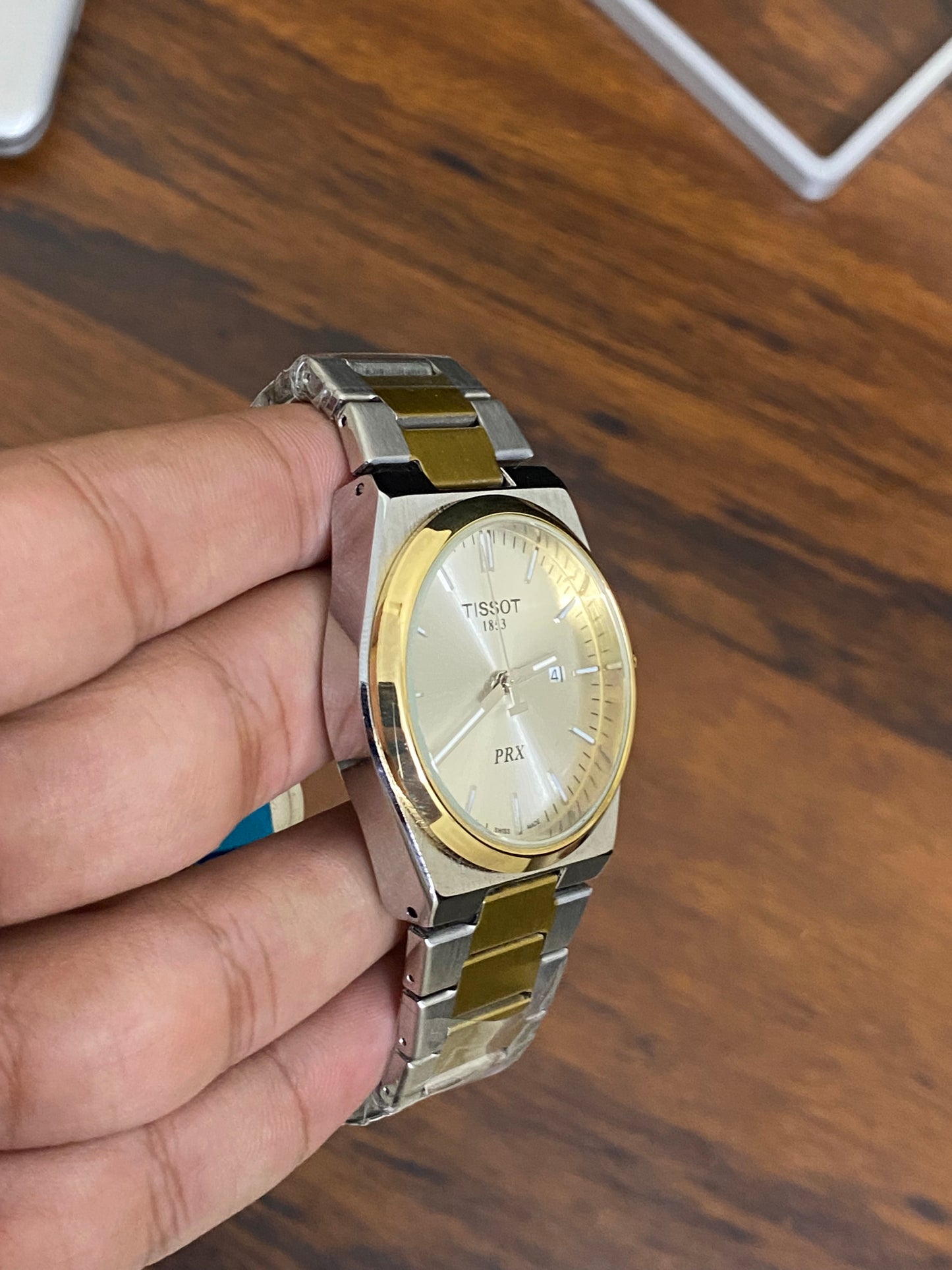 Tissot prx two tone