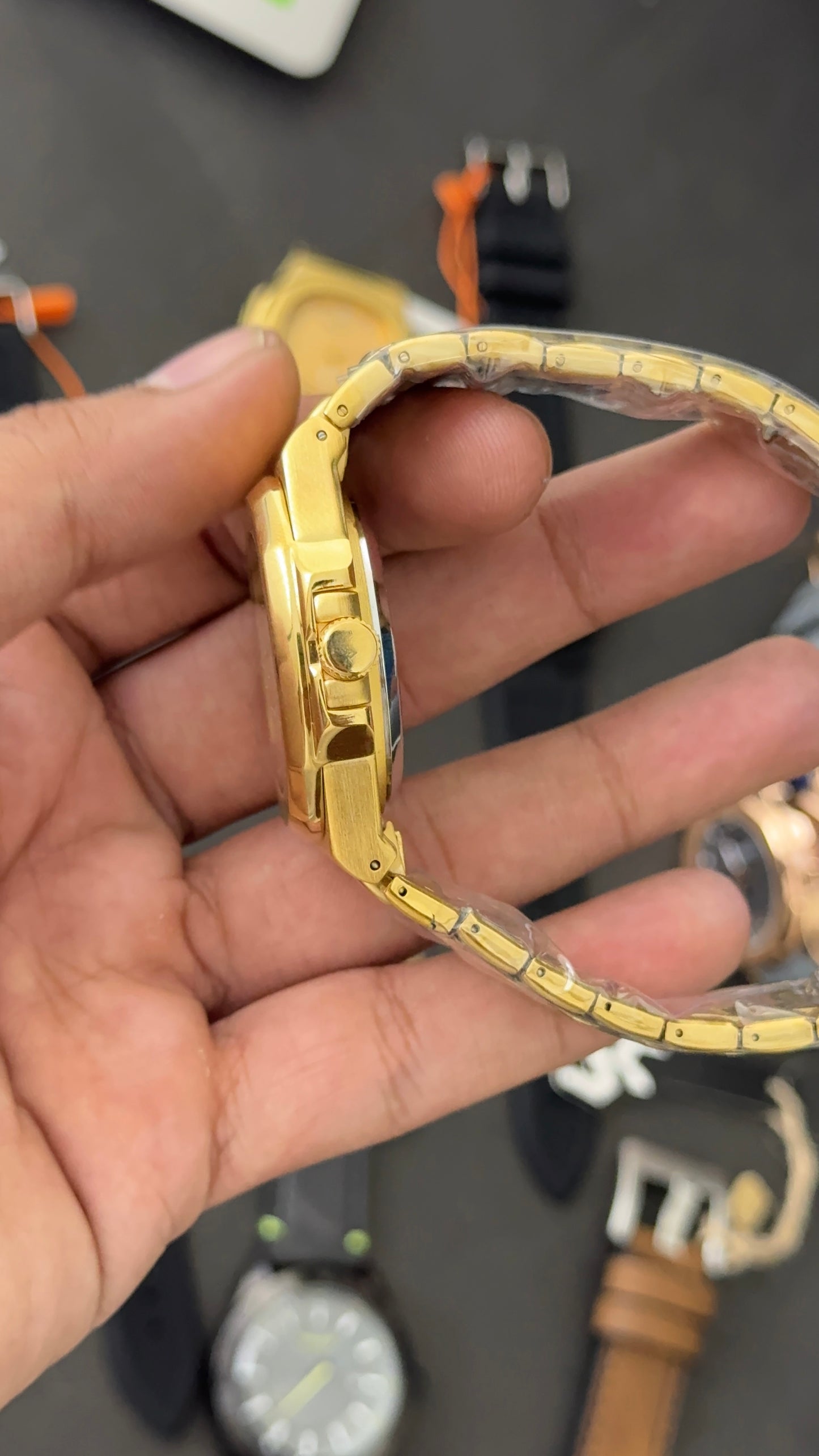 Pp | Gold Chain | White Dial