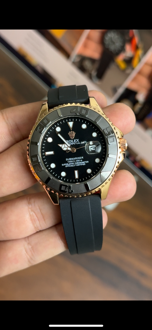 Sub gold black