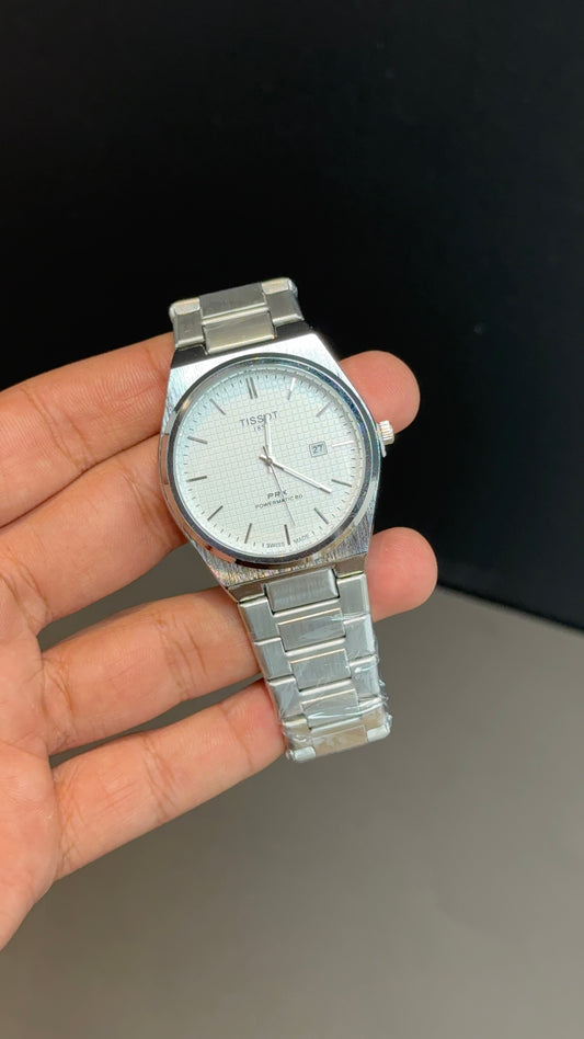 Tissot PRX | Silver Chain | White Box Dial