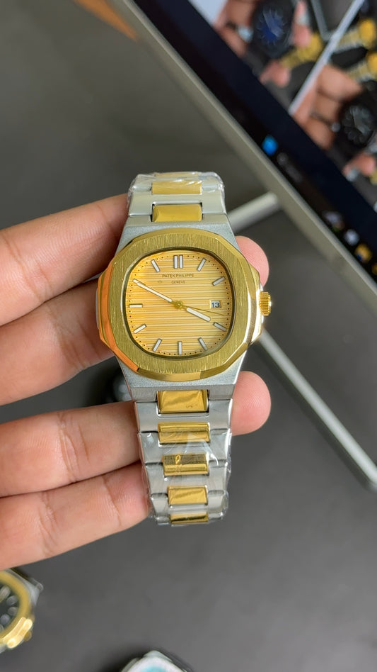 Pp two tone gold dial