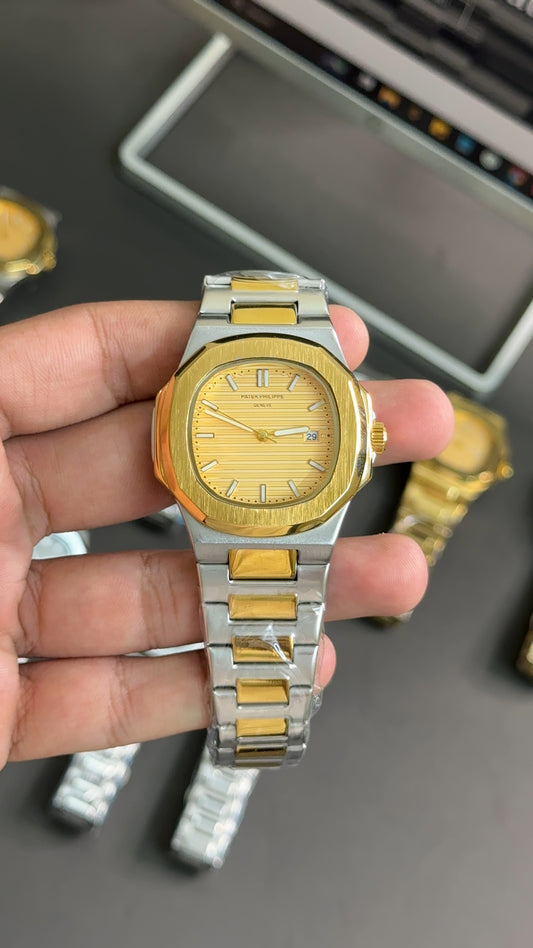 Pp Two Tone | Gold Dial