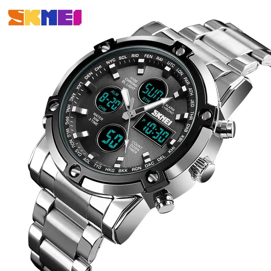 Skmei – 1389 – Dual Display Waterproof Watch