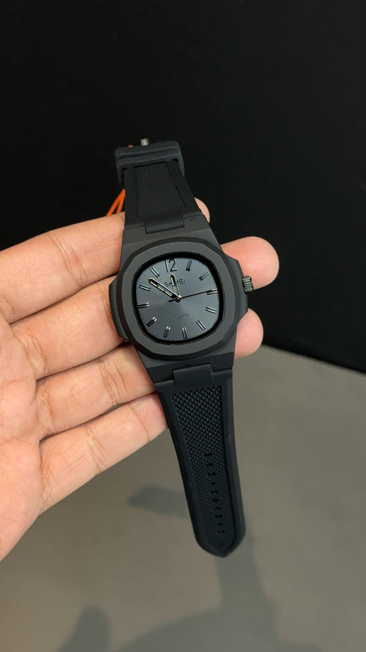 Skmei 1717 | Weightless |Waterproof Watch | All Black